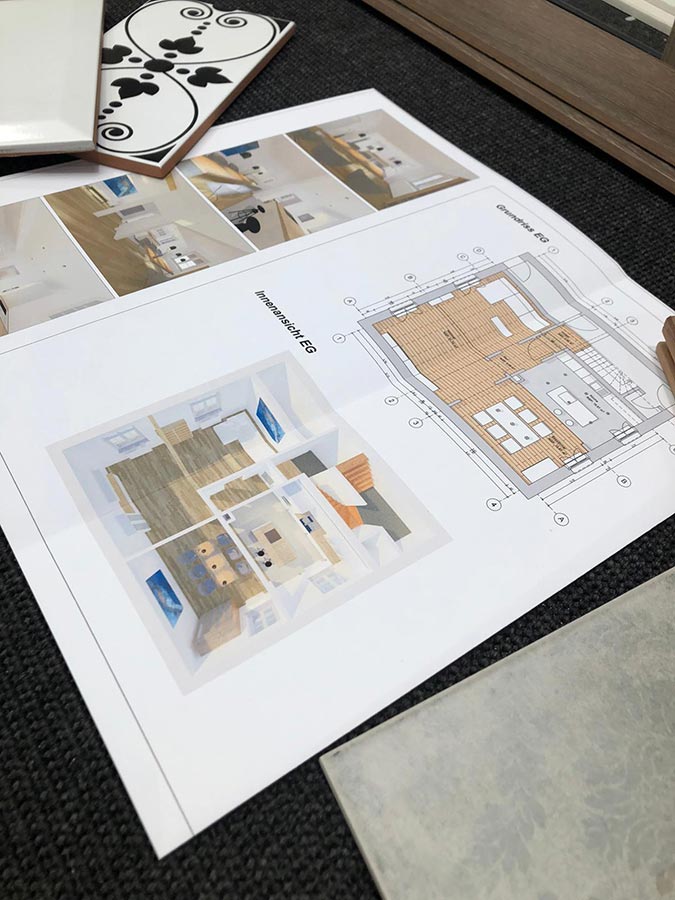 Umbau Altbauwohnung - Speyer 2020 - Planung